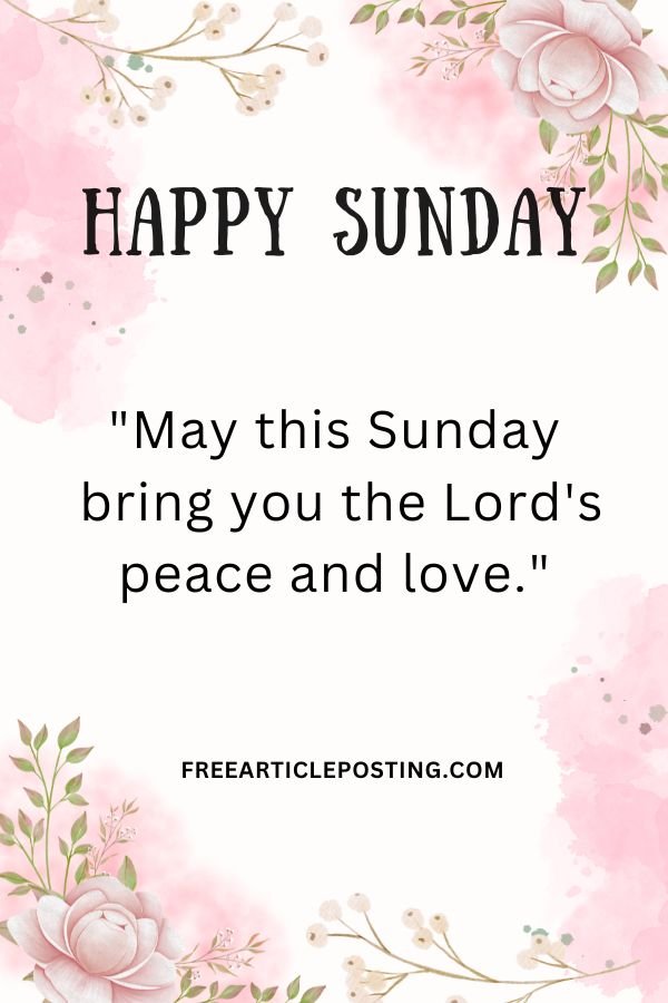 Bless Sunday quotes