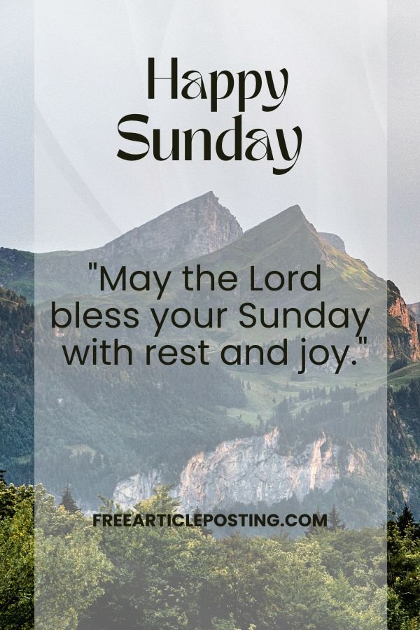 Bless Sunday quotes