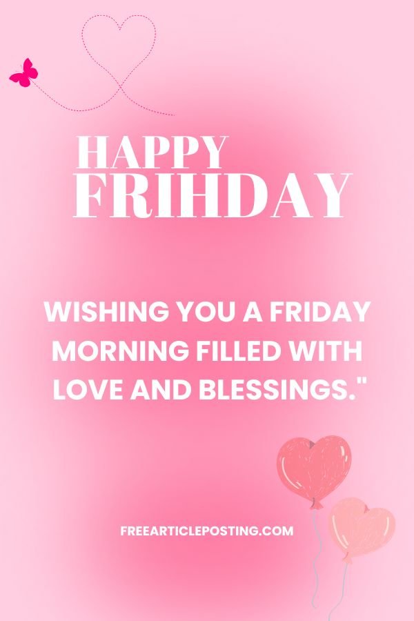 Blessed Friday quotes and images