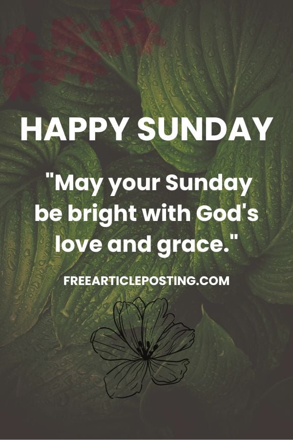 Blessed Sunday quotes