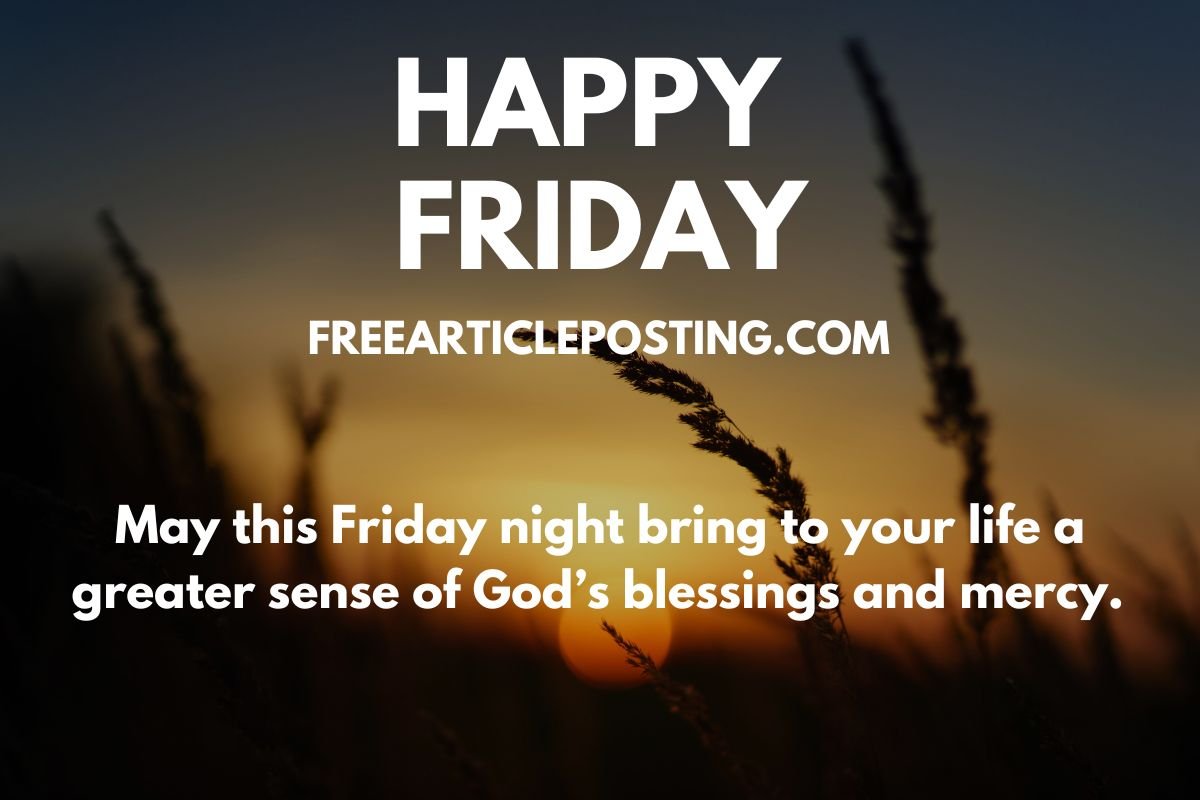 Friday Morning Blessings Quotes For Family