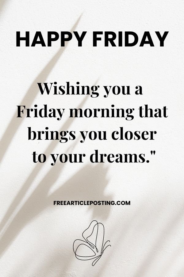 Friday blessings good morning quotes