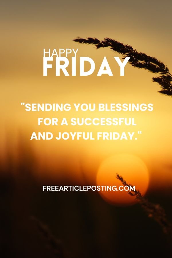Friday blessings quotes