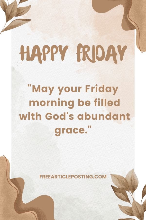 Friday good morning blessings images