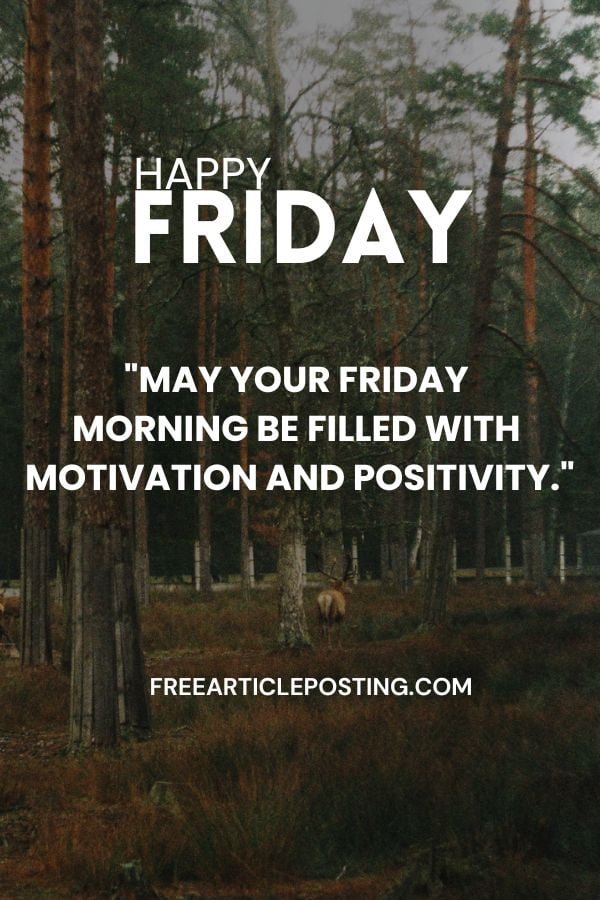 Friday morning blessings quotes