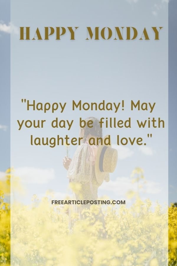 God bless your Monday