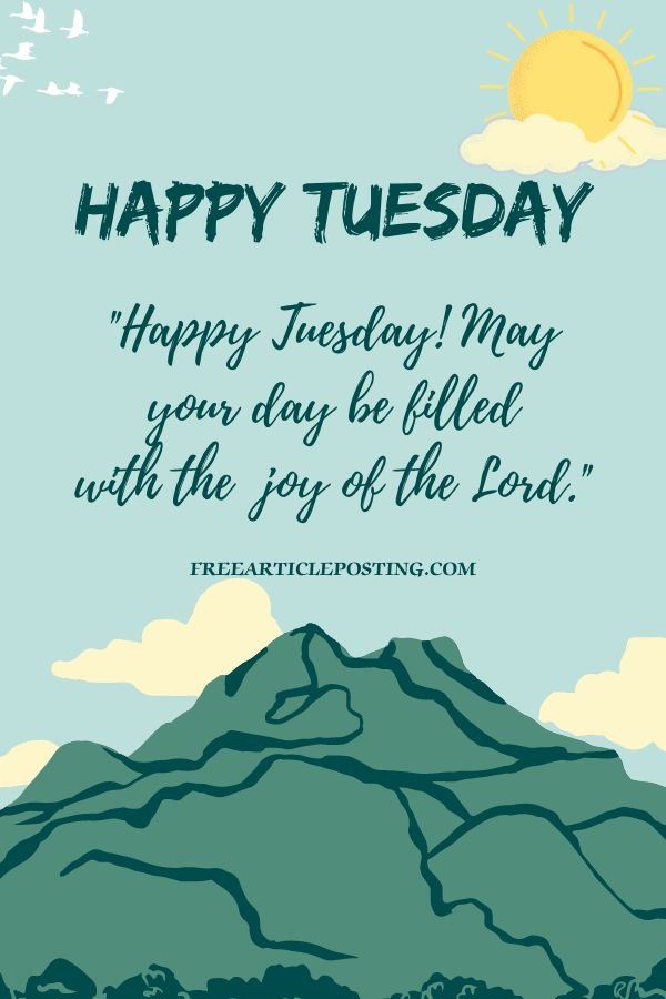 Good Tuesday morning blessings