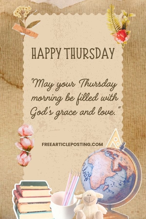 Good morning Thursday inspirational blessings