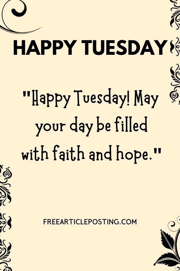 Good morning Tuesday blessings and prayers