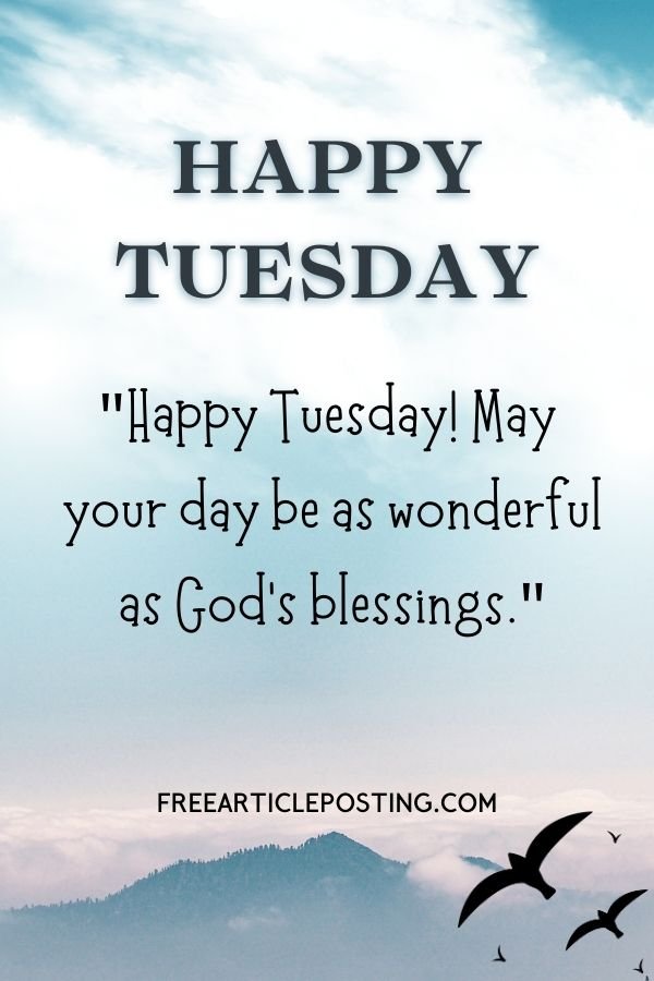 Good morning Tuesday images blessings