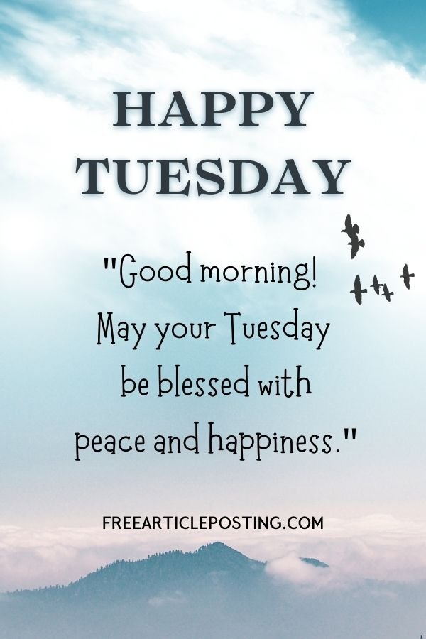 Good morning Tuesday prayer images