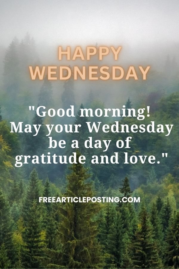 Good morning Wednesday blessing images