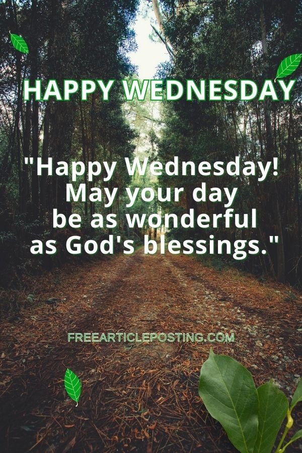 Good morning Wednesday blessings and prayers