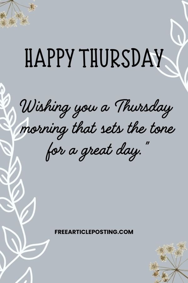 Good morning blessings Thursday