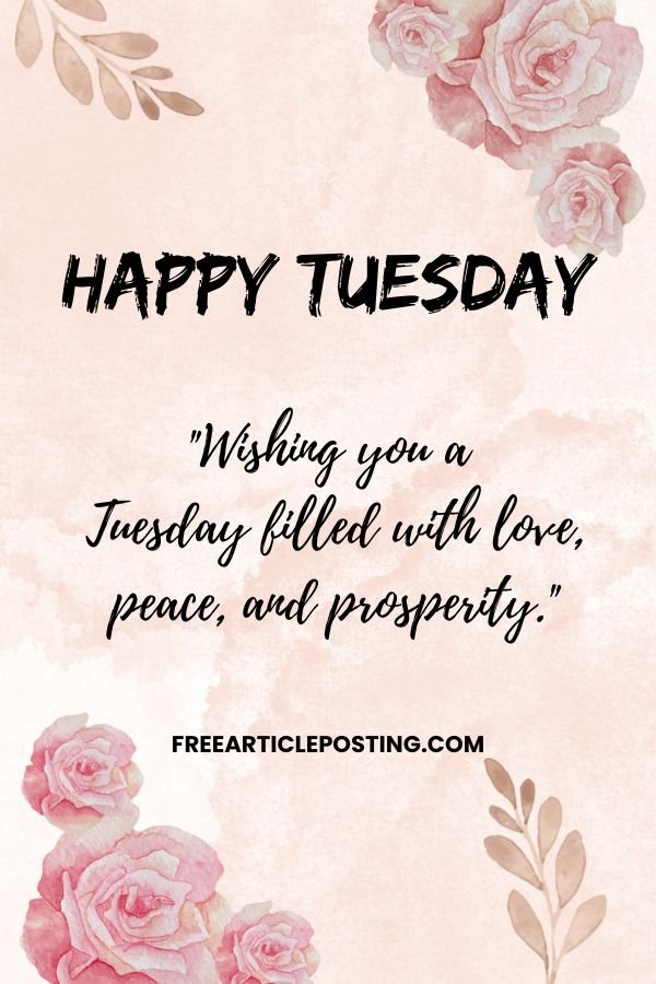Good morning happy Tuesday blessings