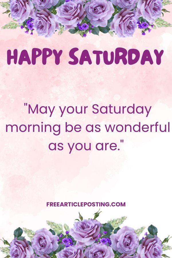 Happy Saturday blessings images