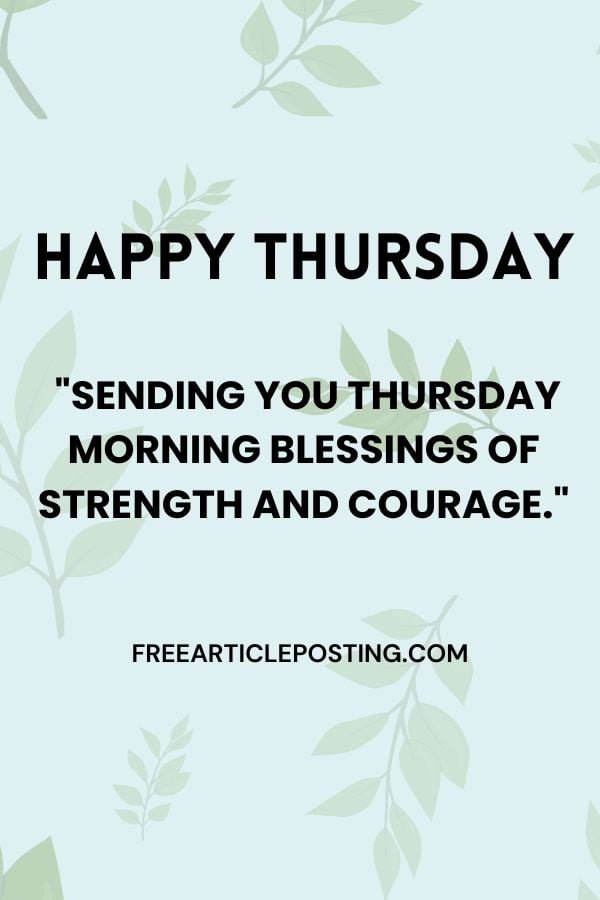 Happy Thursday blessings images