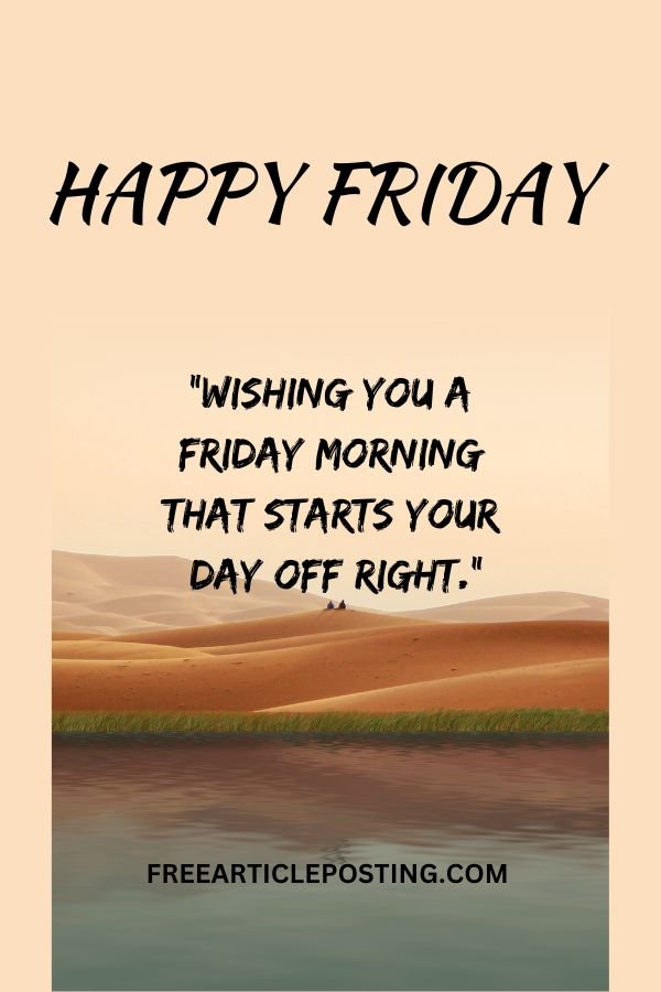 Happy blessed Friday quotes