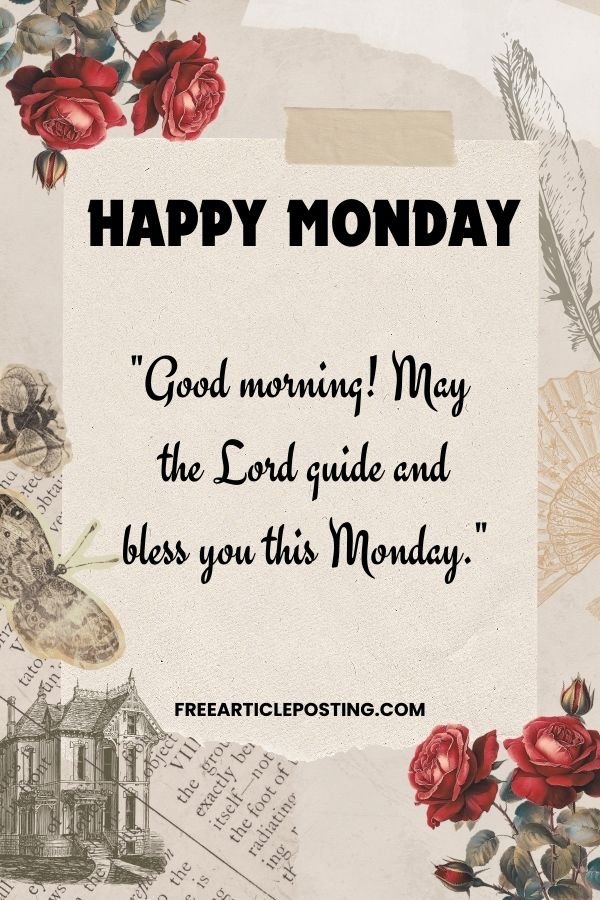 Monday morning blessings