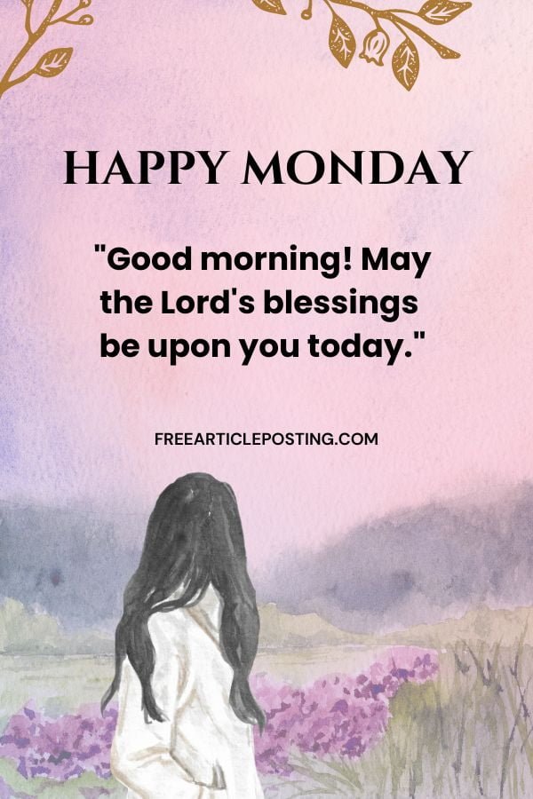Monday morning blessings and prayers images