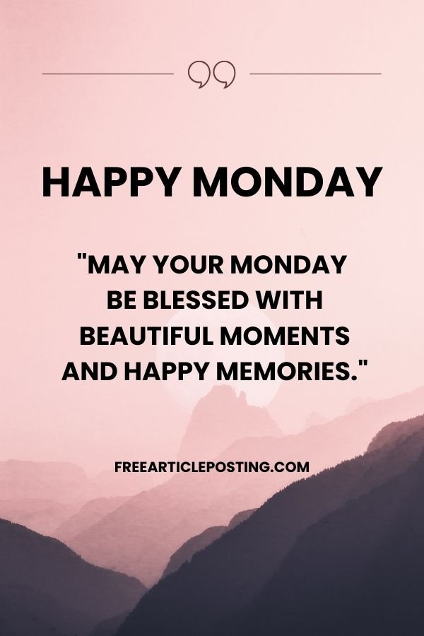 Monday morning quotes and blessings