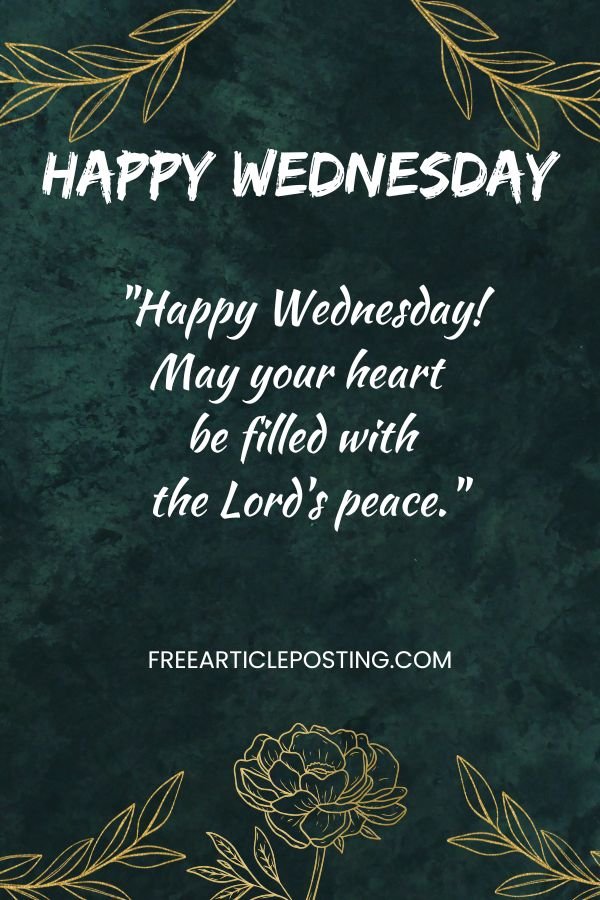 Positive thankful Wednesday blessings images and quotes