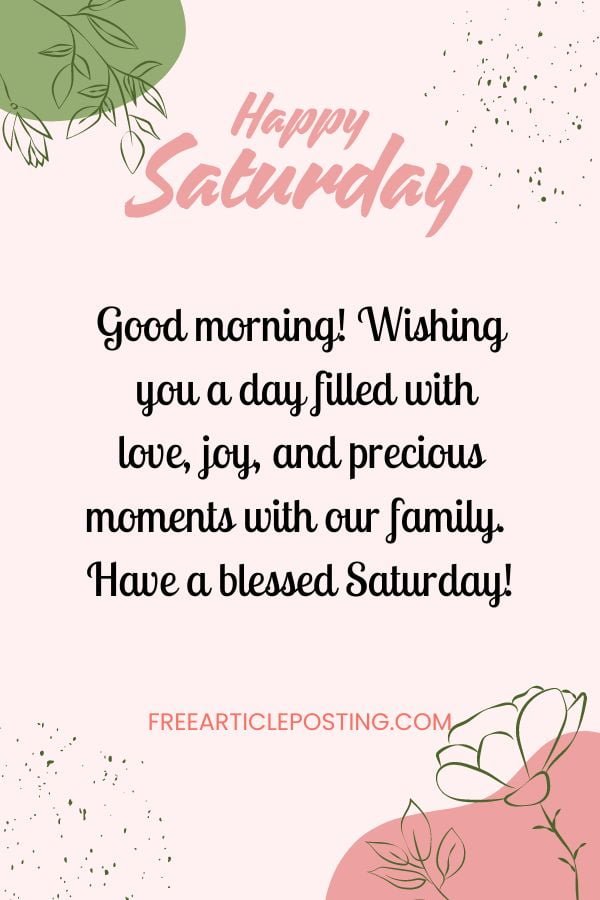 Saturday blessings and prayers images and quotes