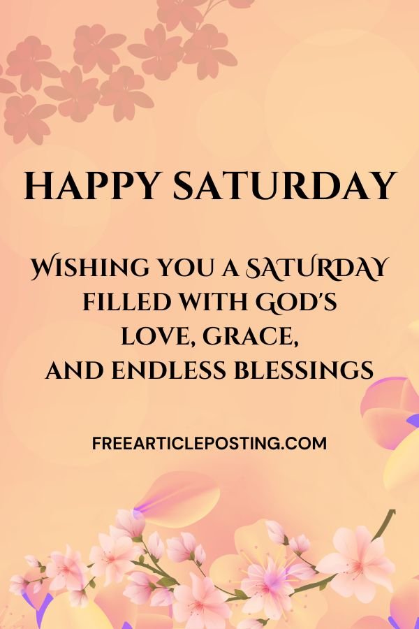 Saturday blessings and prayers quotes
