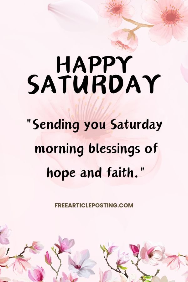 Saturday blessings images and quotes