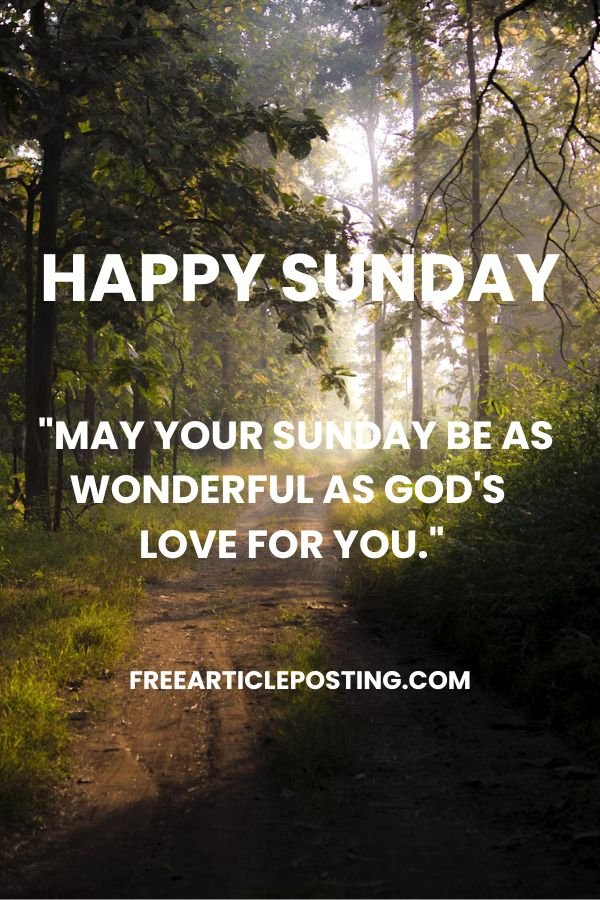 Sunday blessings quotes and images