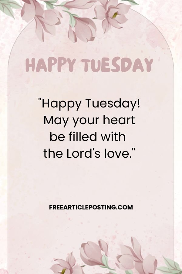 Thankful Tuesday blessings and prayers