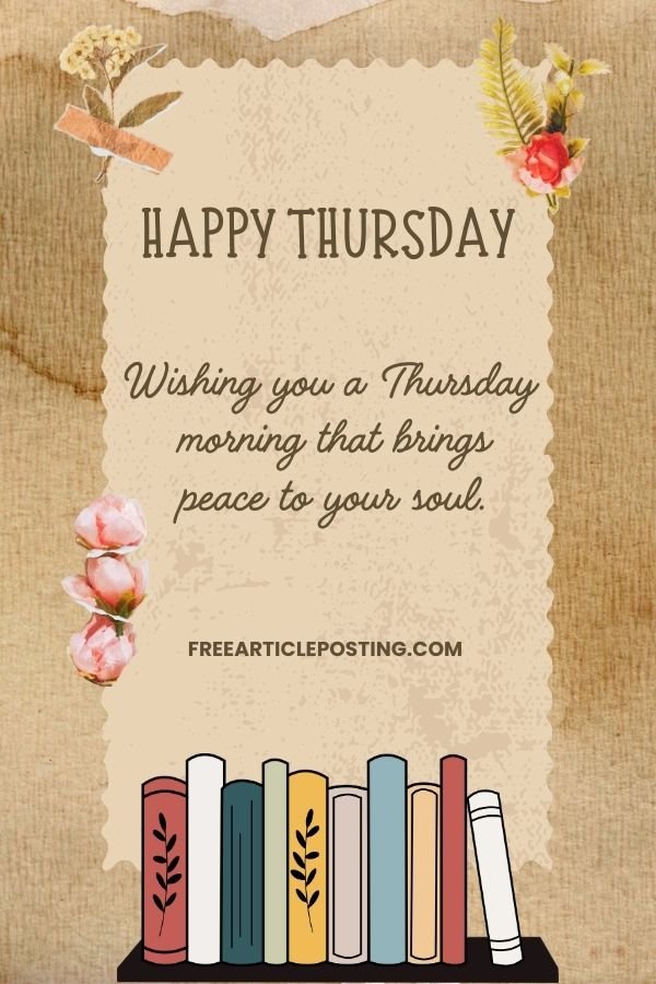 Thursday blessing