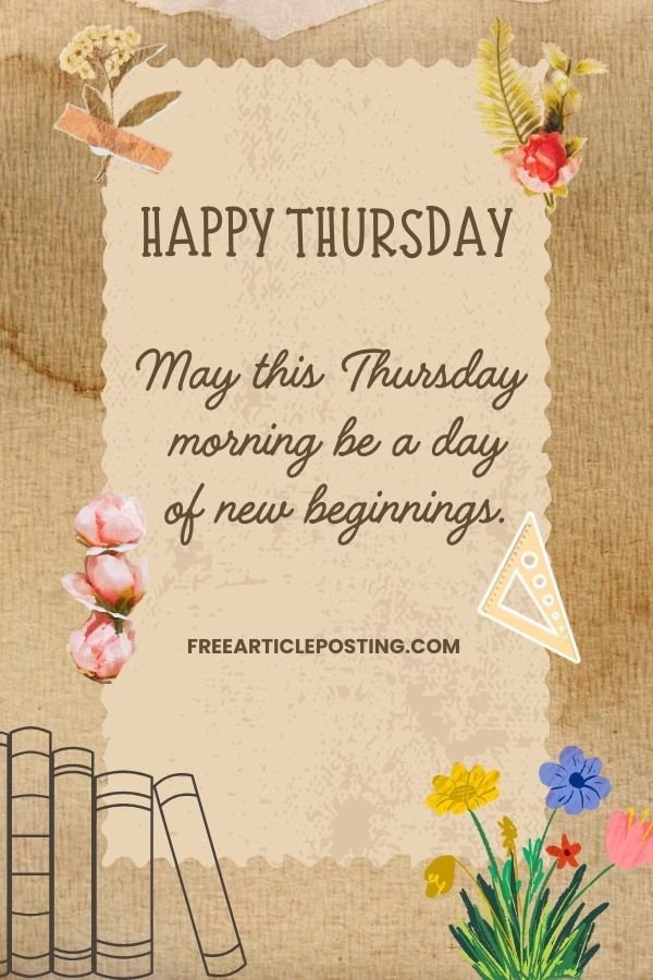 Thursday good morning blessings