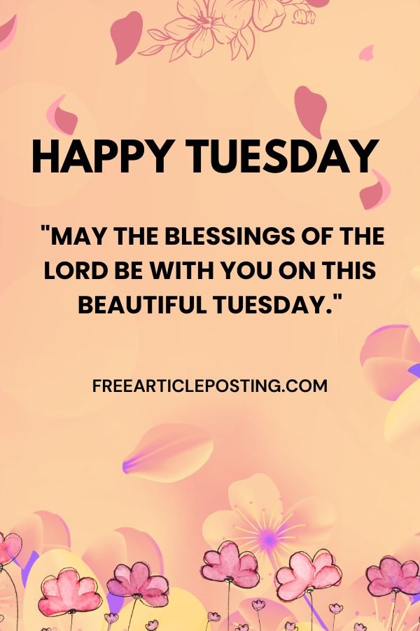 Tuesday blessings images and quotes