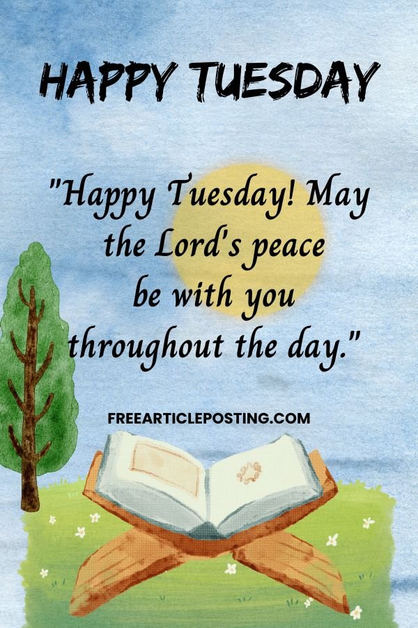 Tuesday good morning blessings