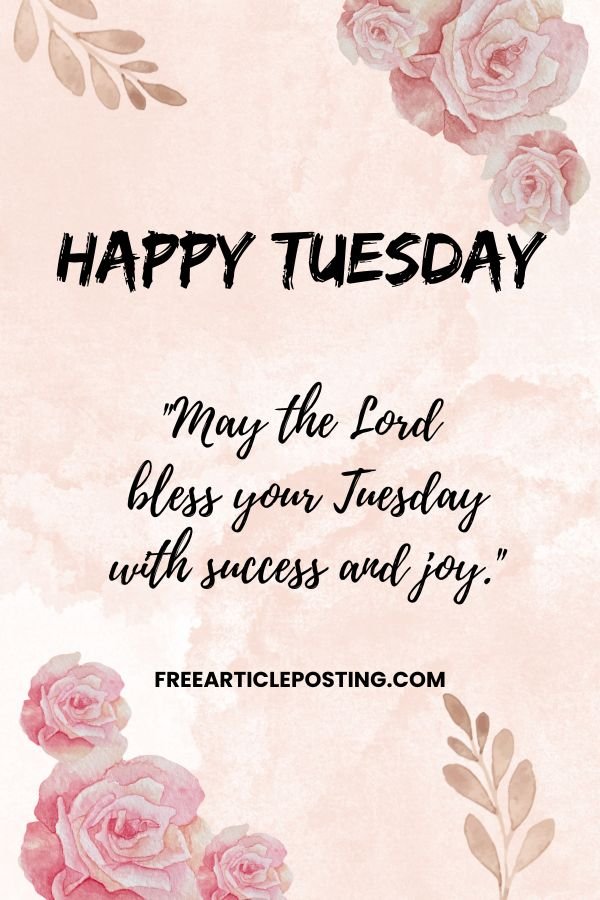 Tuesday prayer blessings
