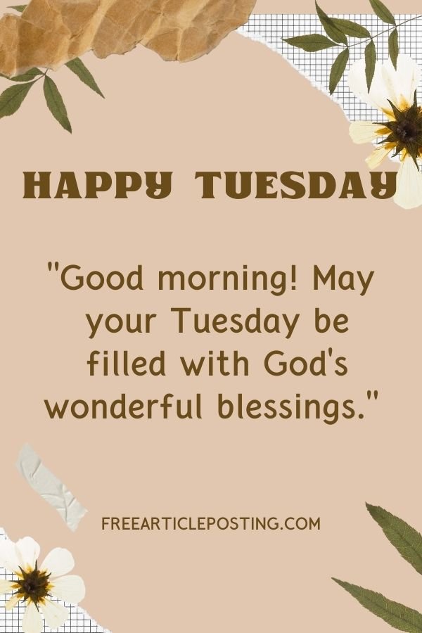 Tuesday prayer quotes