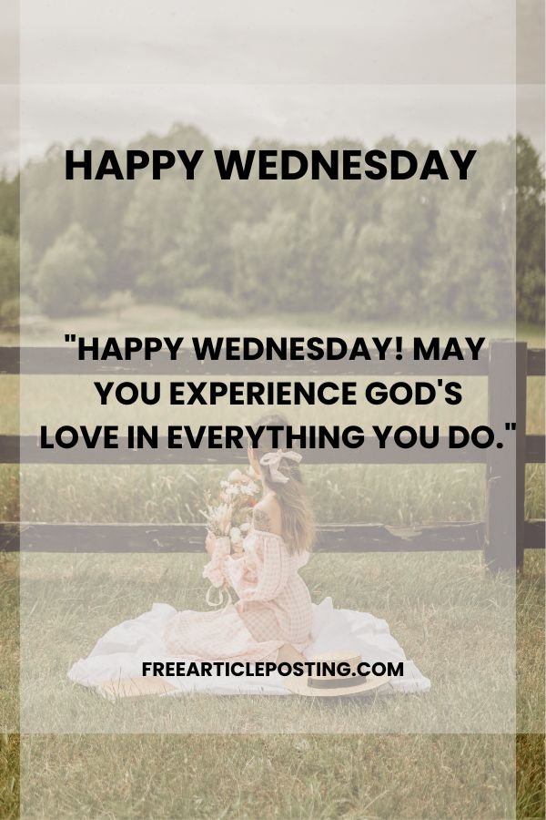 Wednesday blessings good morning