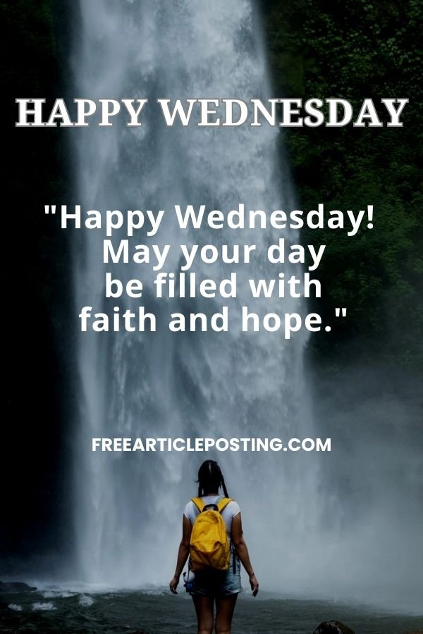 Wednesday evening blessings