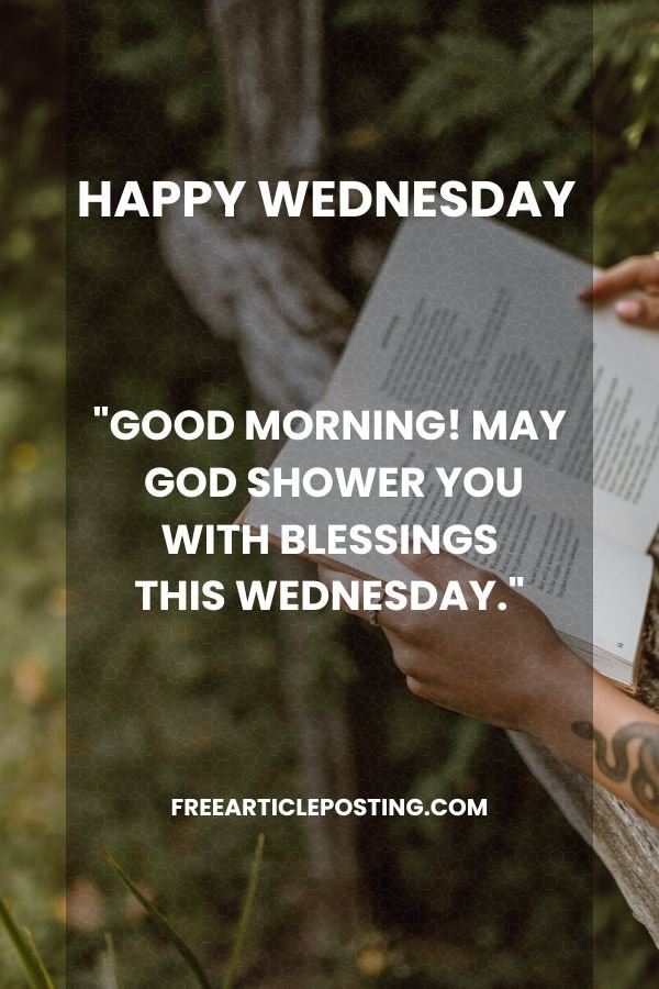 Wednesday inspirational blessings images