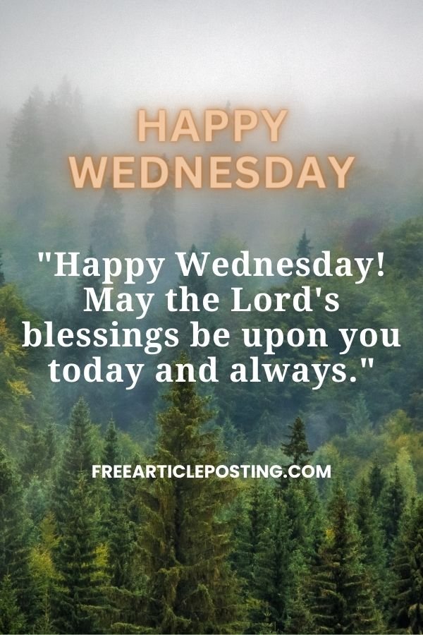 Wednesday inspirational blessings