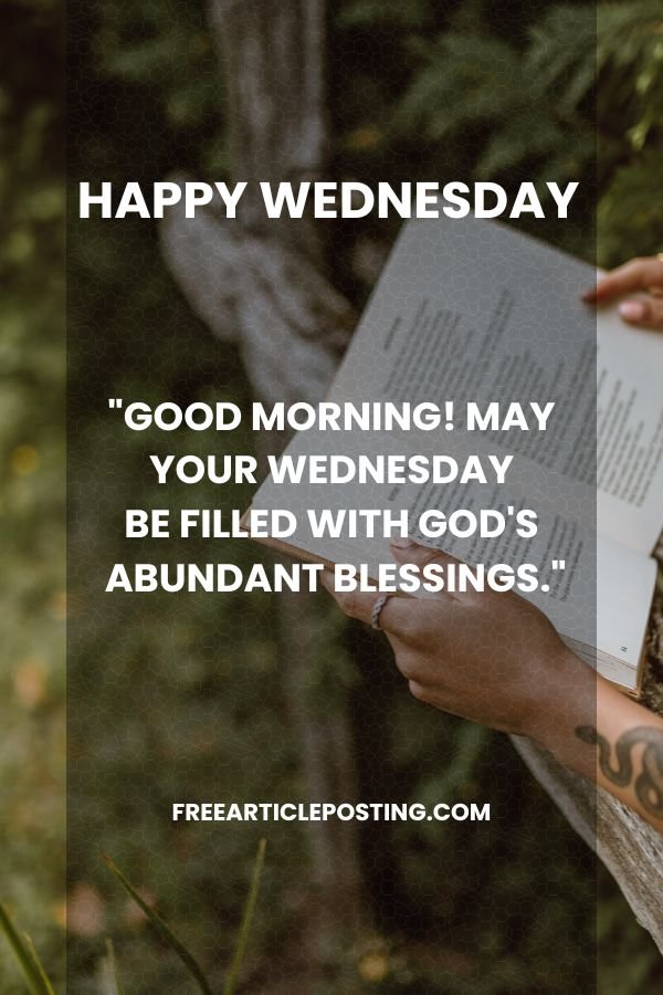 Wednesday morning blessings quotes