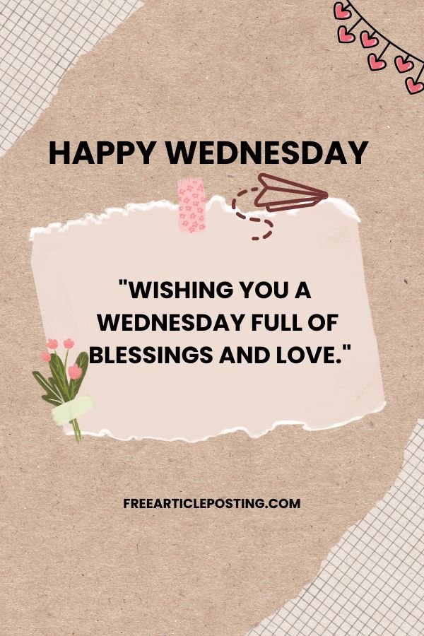 Wednesday morning greetings