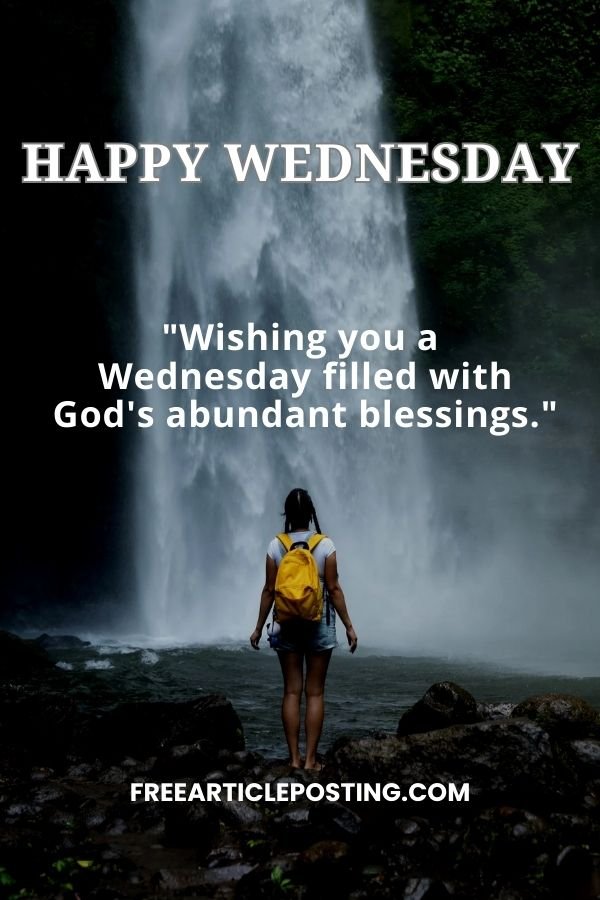 Wednesday prayer blessings