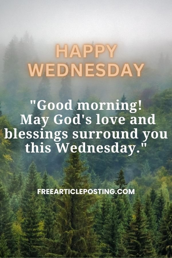 Wednesday scripture blessings images