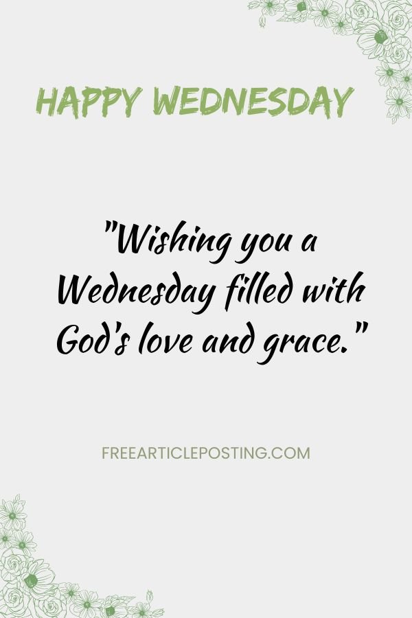 Wednesday wishes and blessings