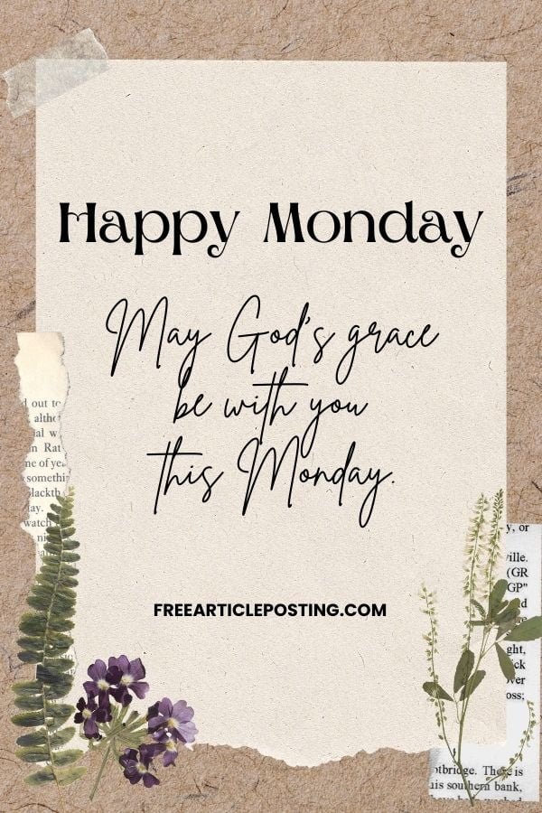 Images of Monday morning blessings