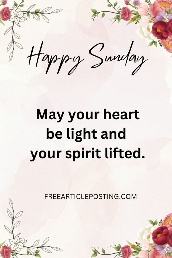 Sunday family blessings images