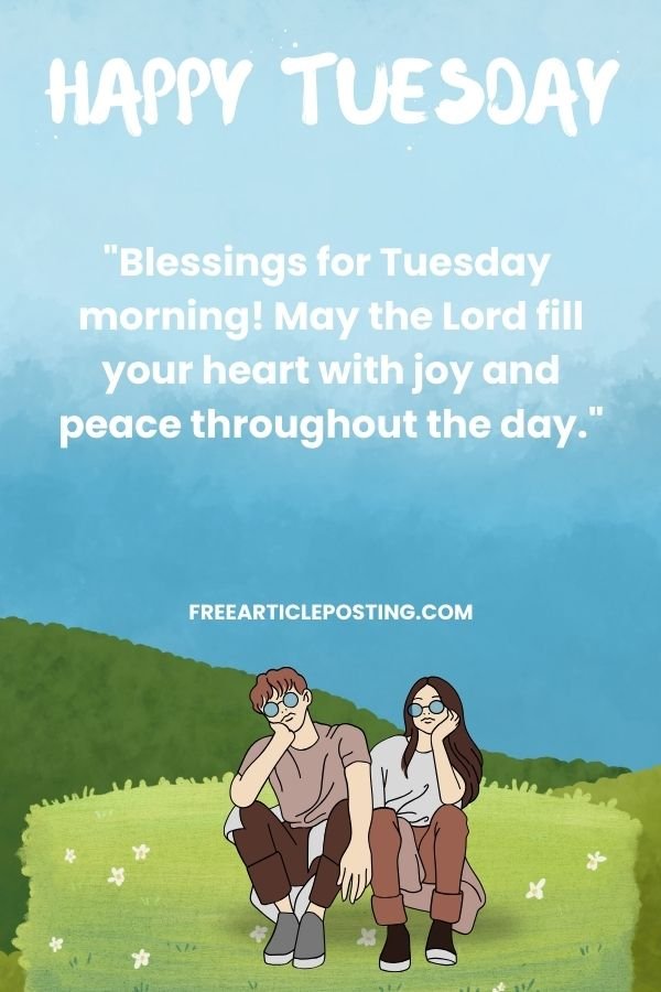 Tuesday blessings good morning