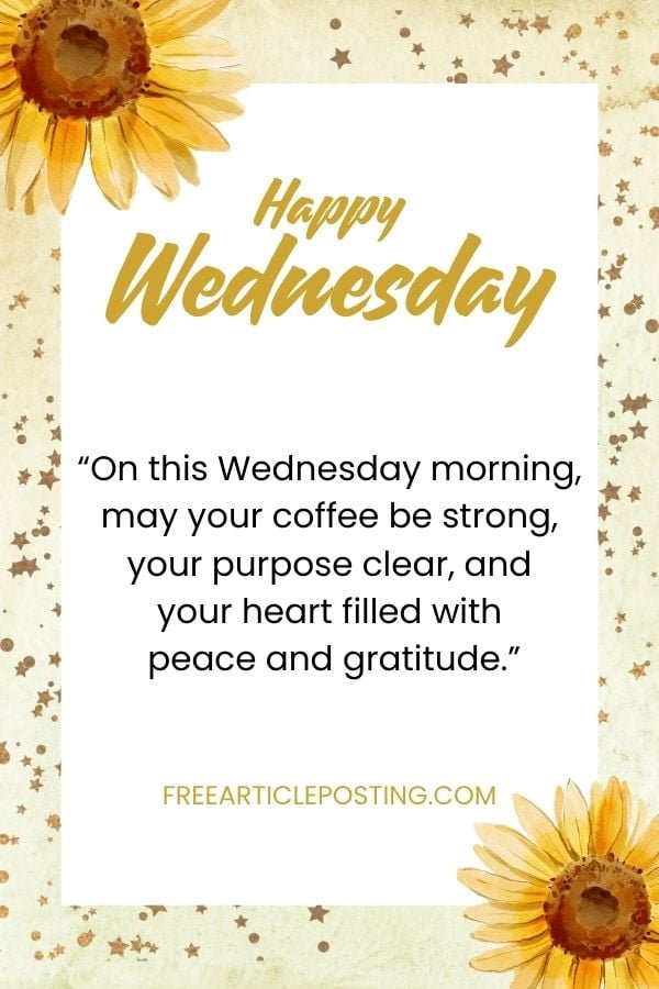 Wednesday blessings and prayers